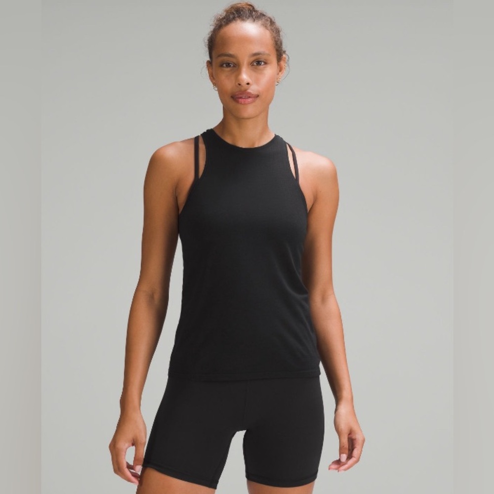 Lululemon Modal-Blend High-Neck Yoga Tank Top